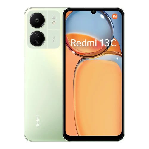 Xiaomi Redmi 13C 4/128GB Dual SIM kártyafüggetlen okostelefon, zöld