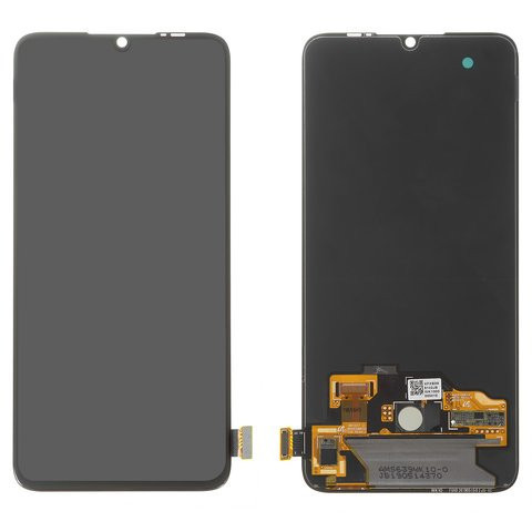 Xiaomi Mi 9 Lite fekete LCD kijelző érintővel (Oled)