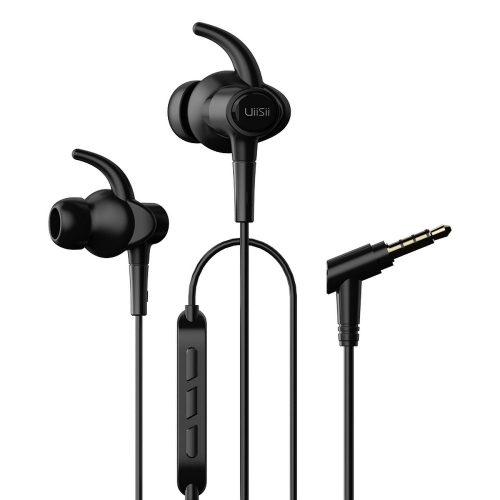 UiiSii Hi-710 Hi-Res Audio sport fülhallgató 3,5mm, fekete