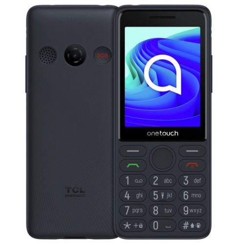 TCL onetouch 4042S 4G nagy nyomógombos kártyafüggetlen mobiltelefon dokkolóval, szürke