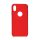 Xiaomi Redmi Note 7 merevebb matt szilikon tok, piros