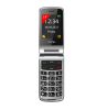 Beafon SL605 kártyafüggetlen kinyitható mobiltelefon SOS gombbal, dokkolóval, fekete