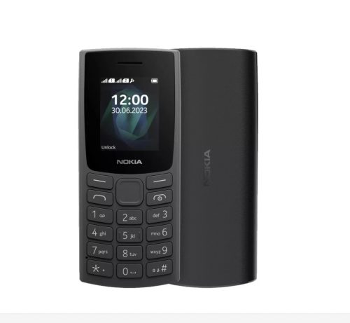 Nokia 105 (2023) 4G Dual Sim kártyafüggetlen mobiltelefon, szürke