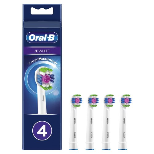Oral-B EB18-4 3D White Luxe fogkefefej (4db)