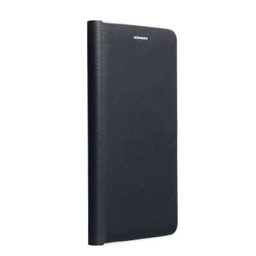 Xiaomi Redmi Note 10 Pro elegáns könyvtok fémkerettel, fekete